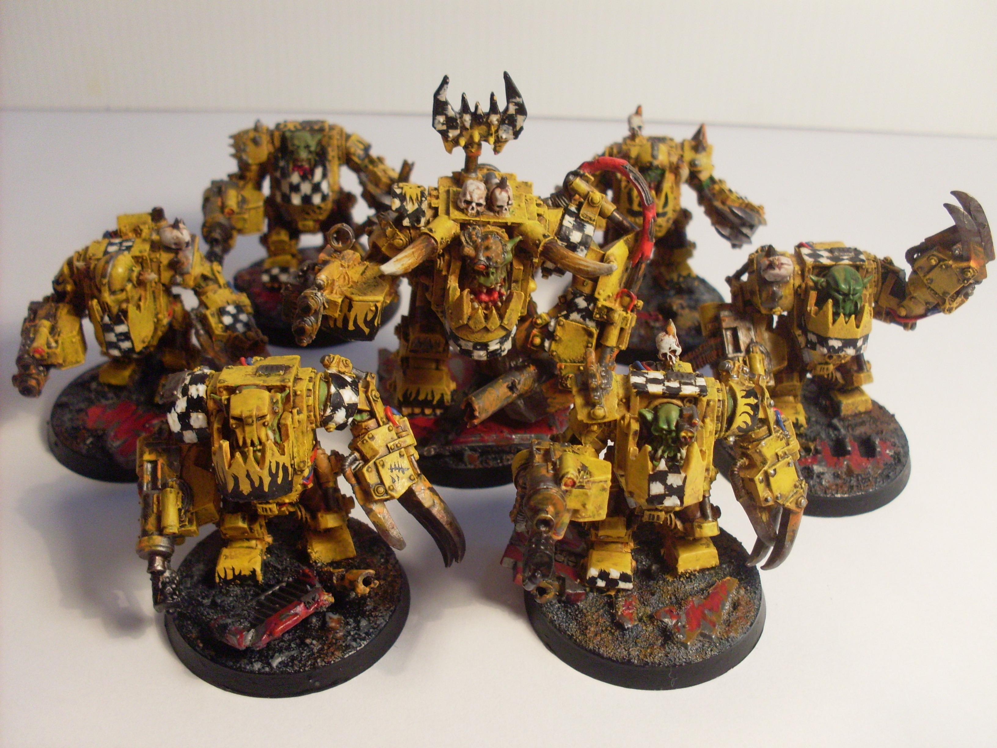 Bad Moonz Badmoonz Deffwing Mega Armor Meganob Orks Warboss